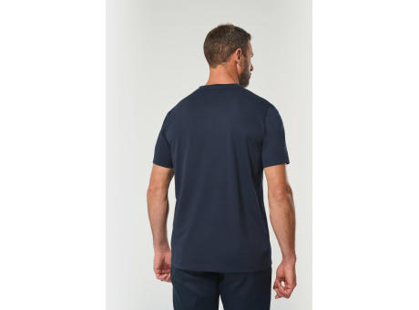 Camiseta ecorresponsable antibacteriana cuello de pico hombre