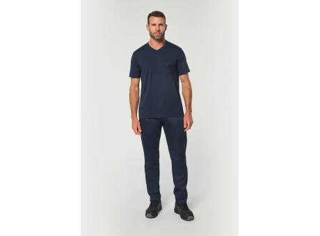 Camiseta ecorresponsable antibacteriana cuello de pico hombre