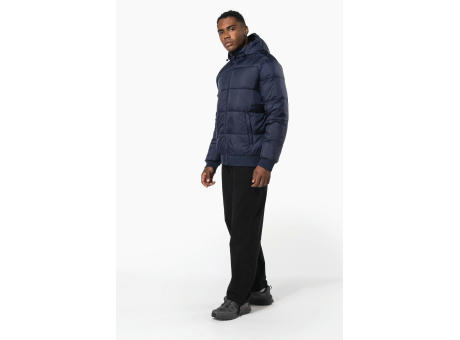 Chaqueta ripstop reciclada con capucha unisex
