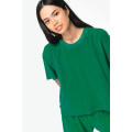 Camiseta ecorresponsable de rizo mujer