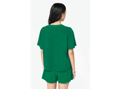 Camiseta ecorresponsable de rizo mujer