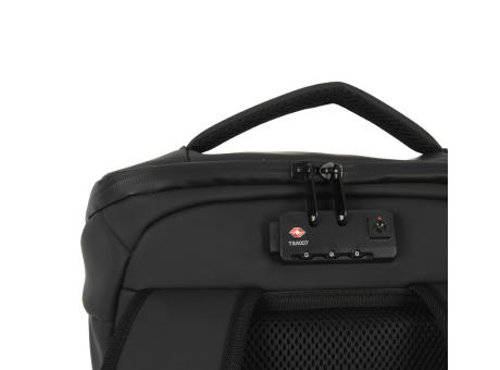 Mochila antirrobo impermeable con portacasco