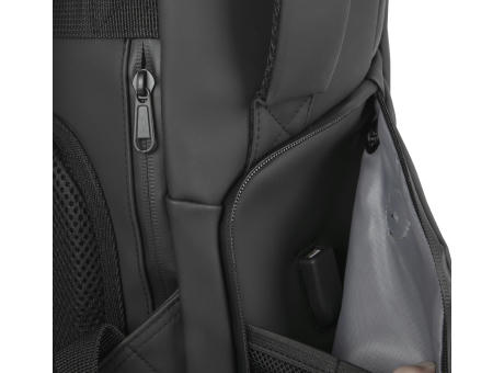 Mochila antirrobo impermeable con portacasco