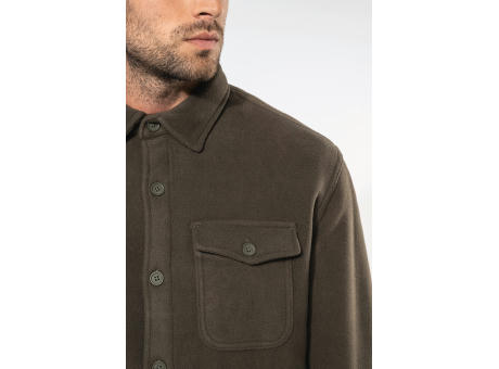 Sobrecamisa polar con forro de sherpa