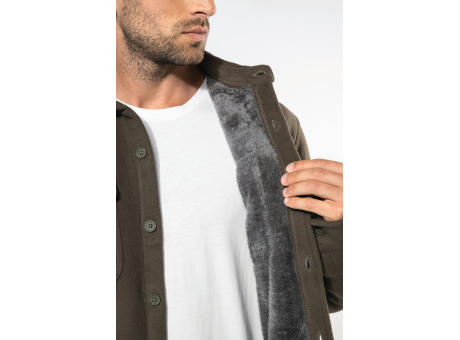 Sobrecamisa polar con forro de sherpa