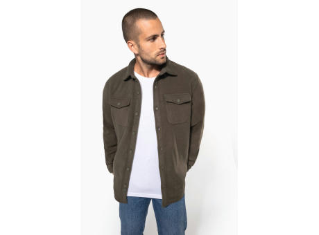 Sobrecamisa polar con forro de sherpa