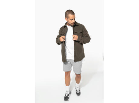 Sobrecamisa polar con forro de sherpa