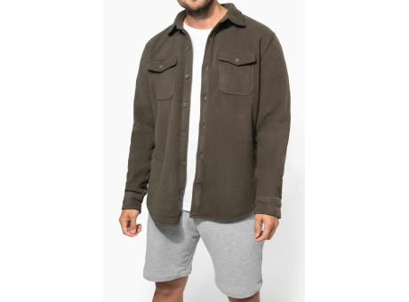 Sobrecamisa polar con forro de sherpa