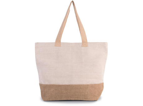 Bolsa shopper rústica de juco