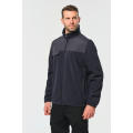Chaqueta polar con mangas amovibles hombre
