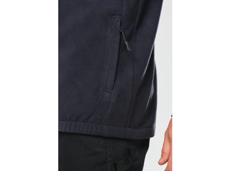 Chaqueta polar con mangas amovibles hombre