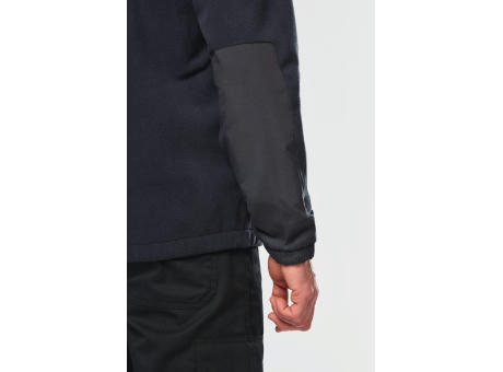 Chaqueta polar con mangas amovibles hombre