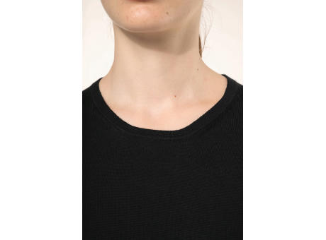 Jersey Supima® cuello redondo mujer