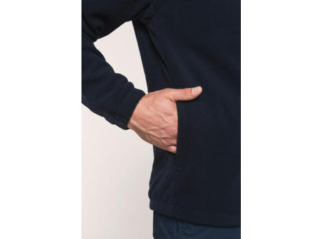 Chaqueta polar con mangas amovibles hombre