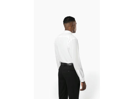 Camisa cuello mao  manga larga hombre