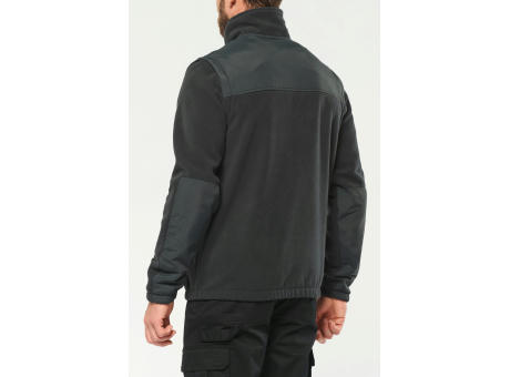 Chaqueta polar con mangas amovibles hombre