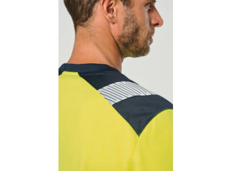 Sudadera de seguridad reciclada cuello redondo unisex