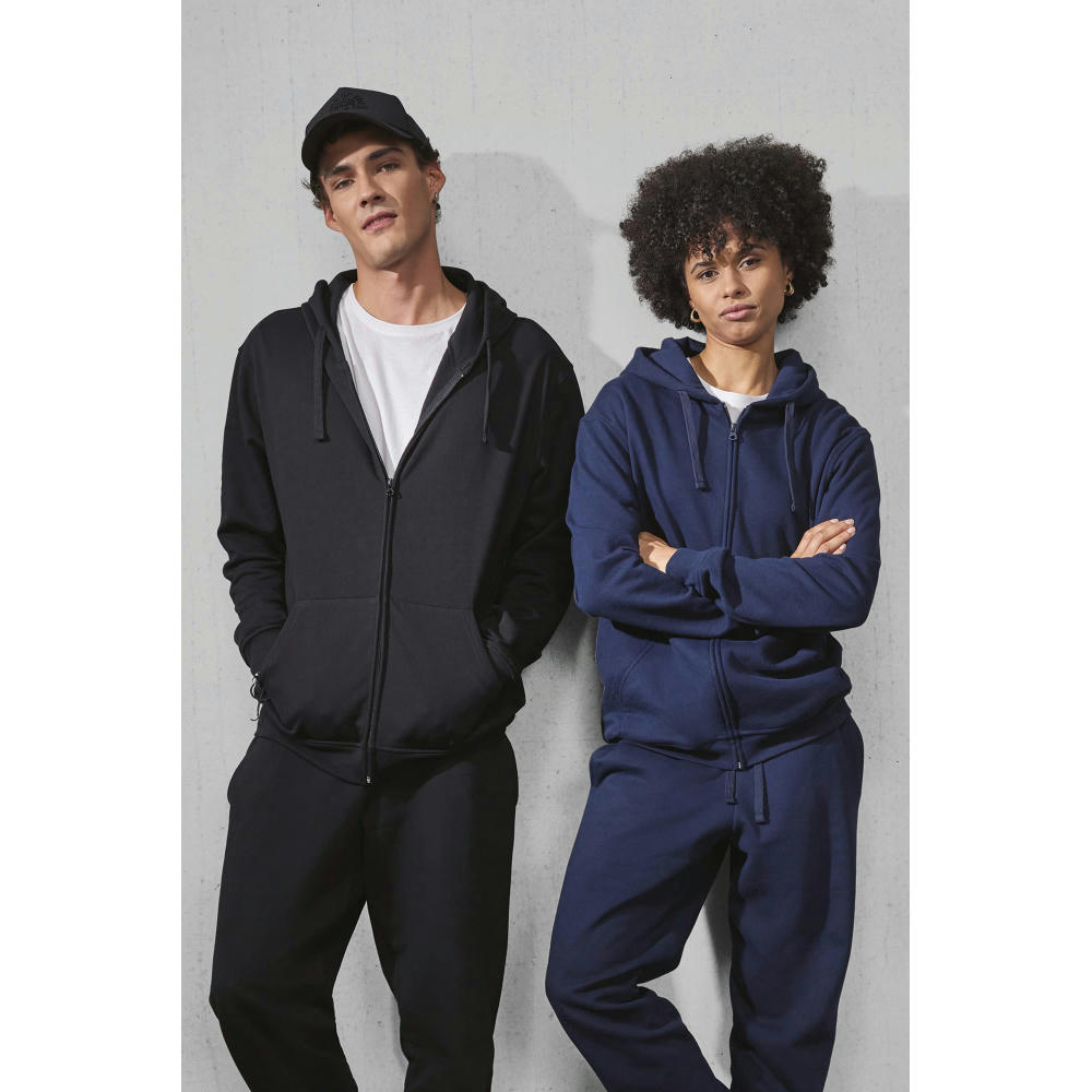 Sudadera con capucha y cremallera ID.224 (50/50)