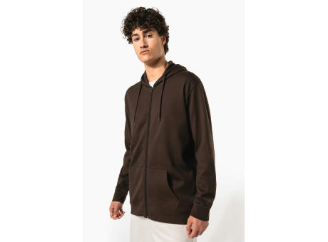 Sudadera capucha y cremallera unisex