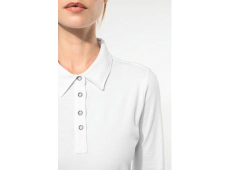 Polo jersey manga larga mujer