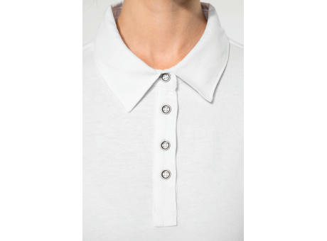 Polo jersey manga larga mujer