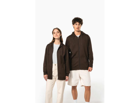 Sudadera capucha y cremallera unisex