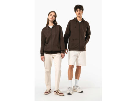 Sudadera capucha y cremallera unisex