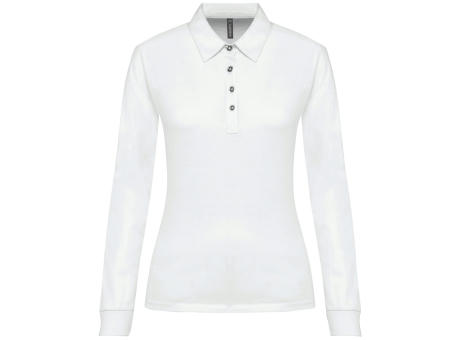 Polo jersey manga larga mujer