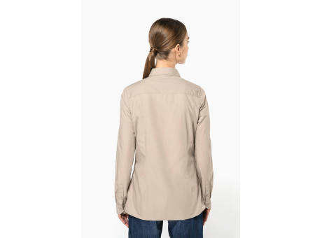 Camisa Safari manga larga mujer 