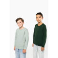 Sudadera cuello redondo ecorresponsable niños 