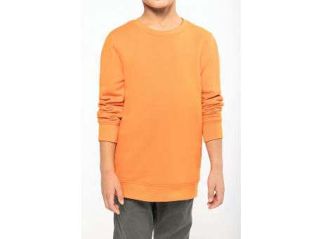 Sudadera cuello redondo ecorresponsable niños 