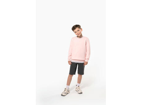 Sudadera cuello redondo ecorresponsable niños 