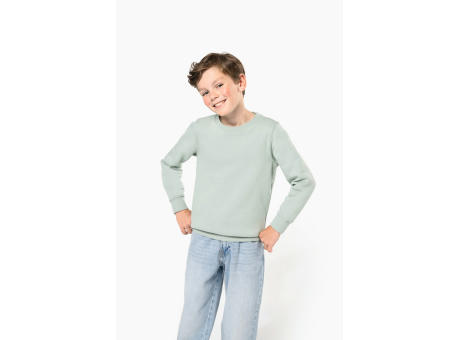Sudadera cuello redondo ecorresponsable niños 