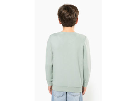 Sudadera cuello redondo ecorresponsable niños 