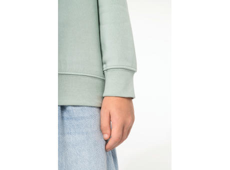 Sudadera cuello redondo ecorresponsable niños 
