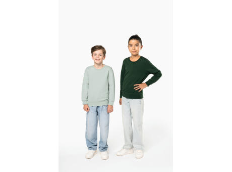 Sudadera cuello redondo ecorresponsable niños 