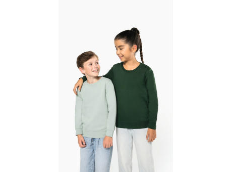 Sudadera cuello redondo ecorresponsable niños 