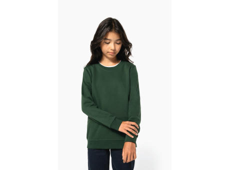 Sudadera cuello redondo ecorresponsable niños 