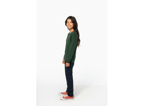 Sudadera cuello redondo ecorresponsable niños 