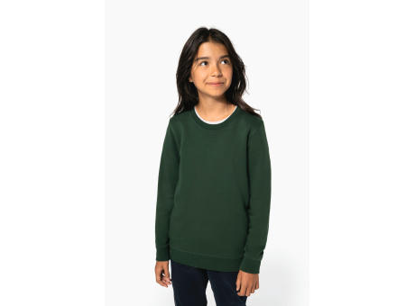 Sudadera cuello redondo ecorresponsable niños 