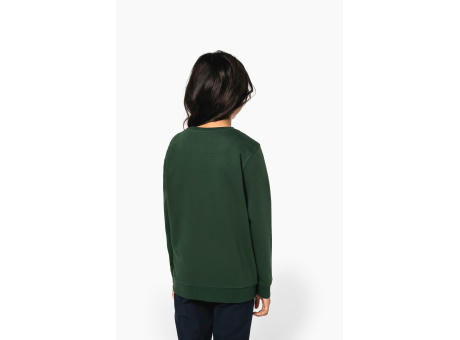 Sudadera cuello redondo ecorresponsable niños 