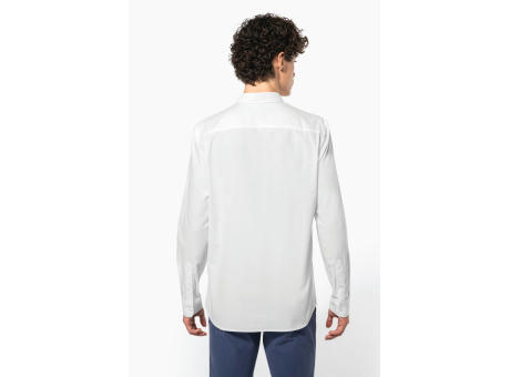 Camisa oxford de manga larga hombre