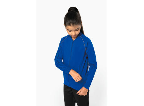 Chaqueta de CHÁNDAL con cremallera y ribete niños