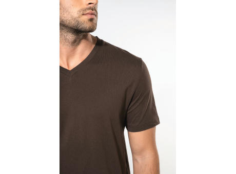 Camiseta manga corta y cuello de pico
