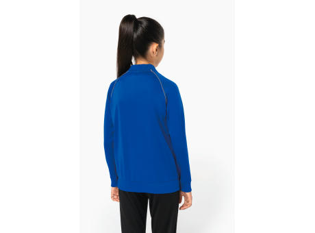 Chaqueta de CHÁNDAL con cremallera y ribete niños
