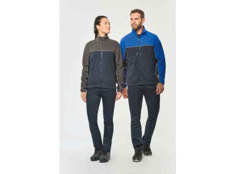 Chaqueta micropolar bicolor ecorresponsable - Unisex