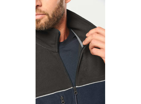 Chaqueta micropolar bicolor ecorresponsable - Unisex