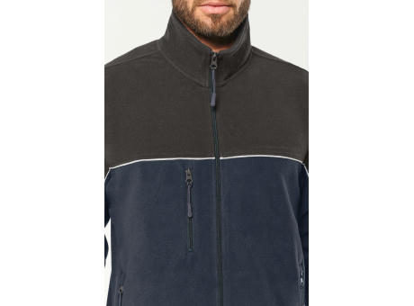Chaqueta micropolar bicolor ecorresponsable - Unisex