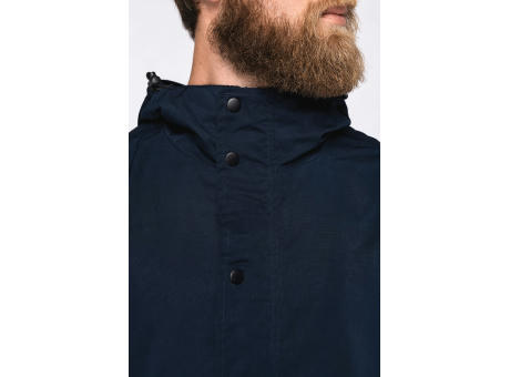 Chaqueta ecorresponsable con capucha unisex