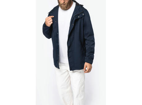 Chaqueta ecorresponsable con capucha unisex